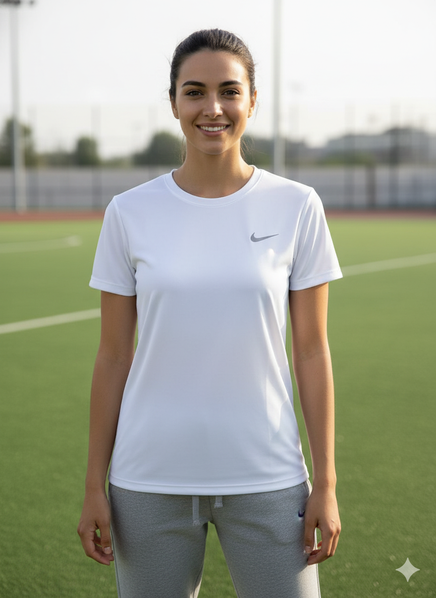 CAMISETA DEPORTIVA MUJER COLOR BLANCO (LY BALADA) - REF 17