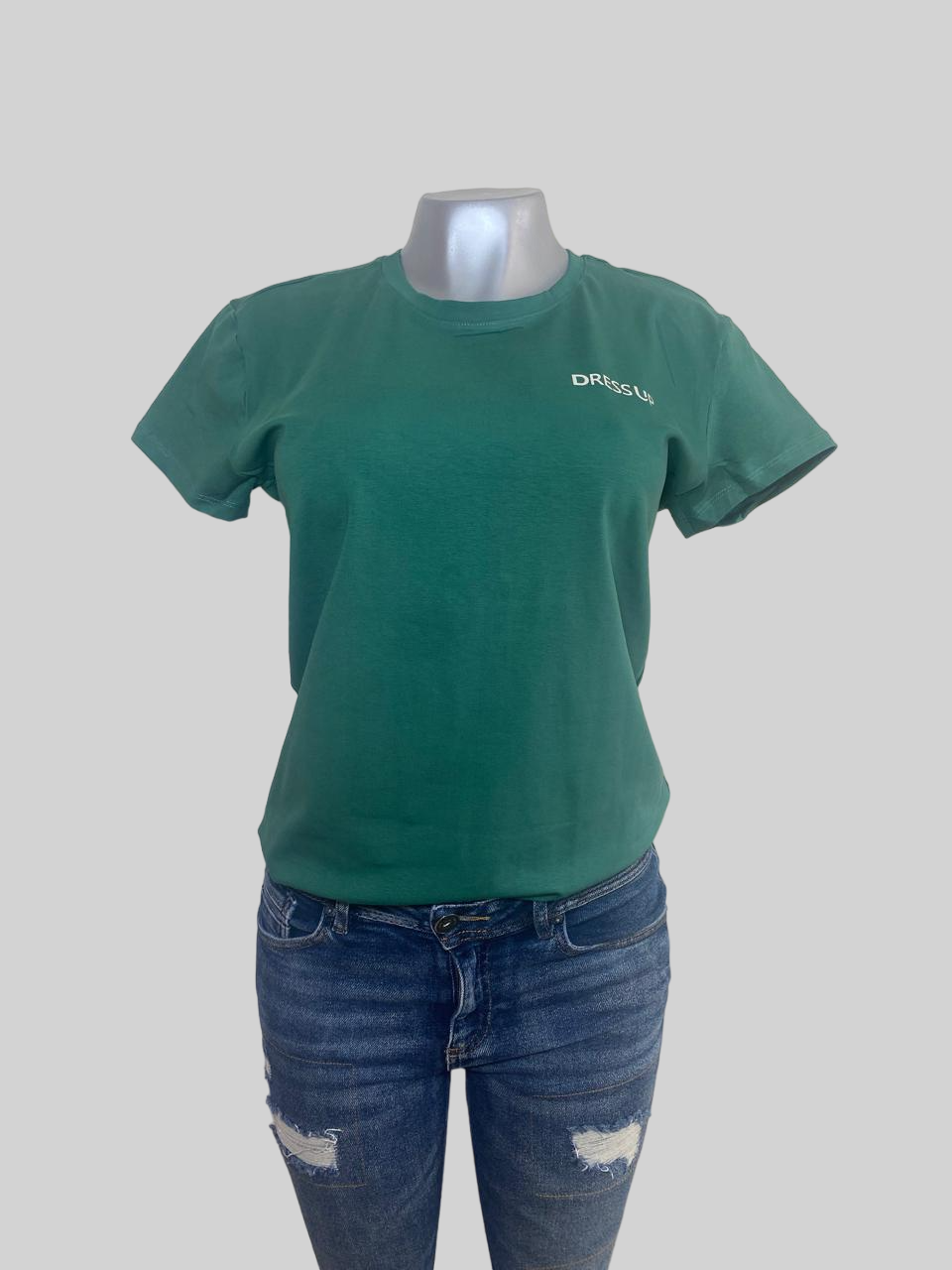 CAMISETA DAMA COLOR VERDE - REF 17