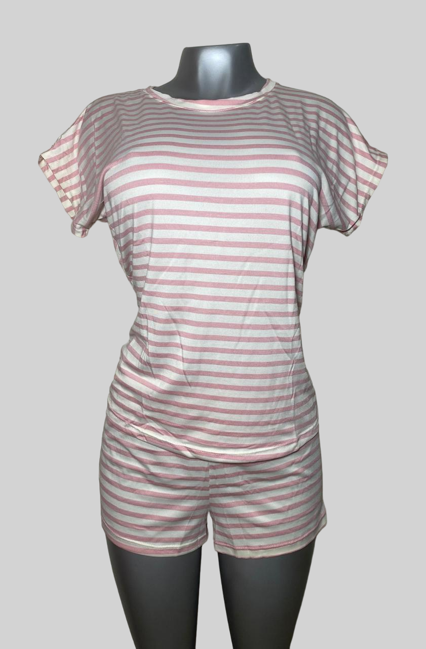 PIJAMA CAMISETA Y SHORT DAMA - REF 15