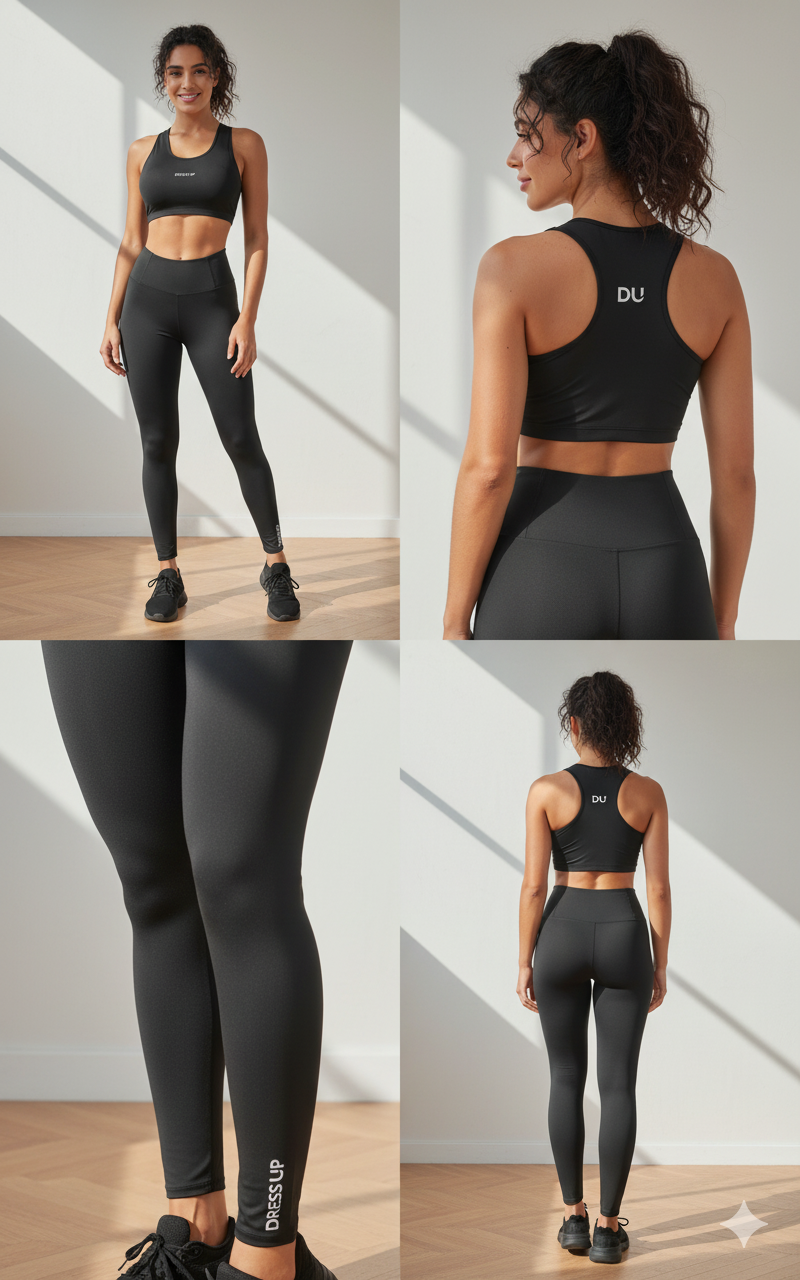 CONJUNTO TOP + LEGGINS MUJER - REF 6