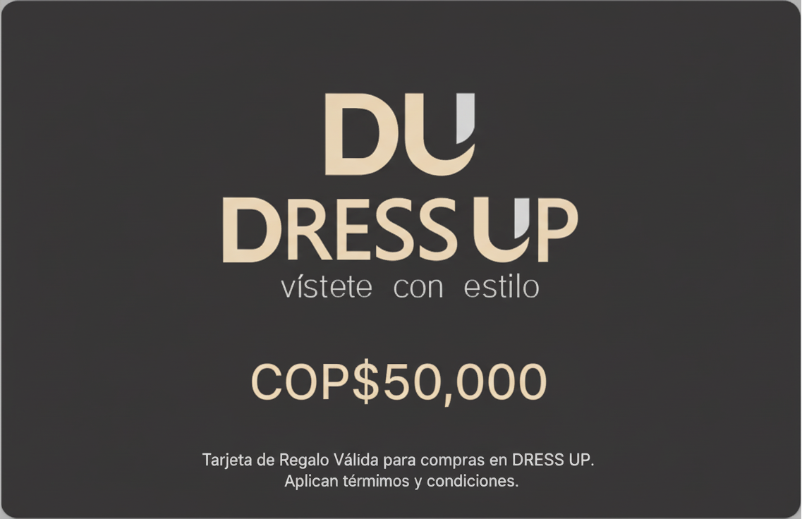 TARJETA DE REGALO - DRESSUP