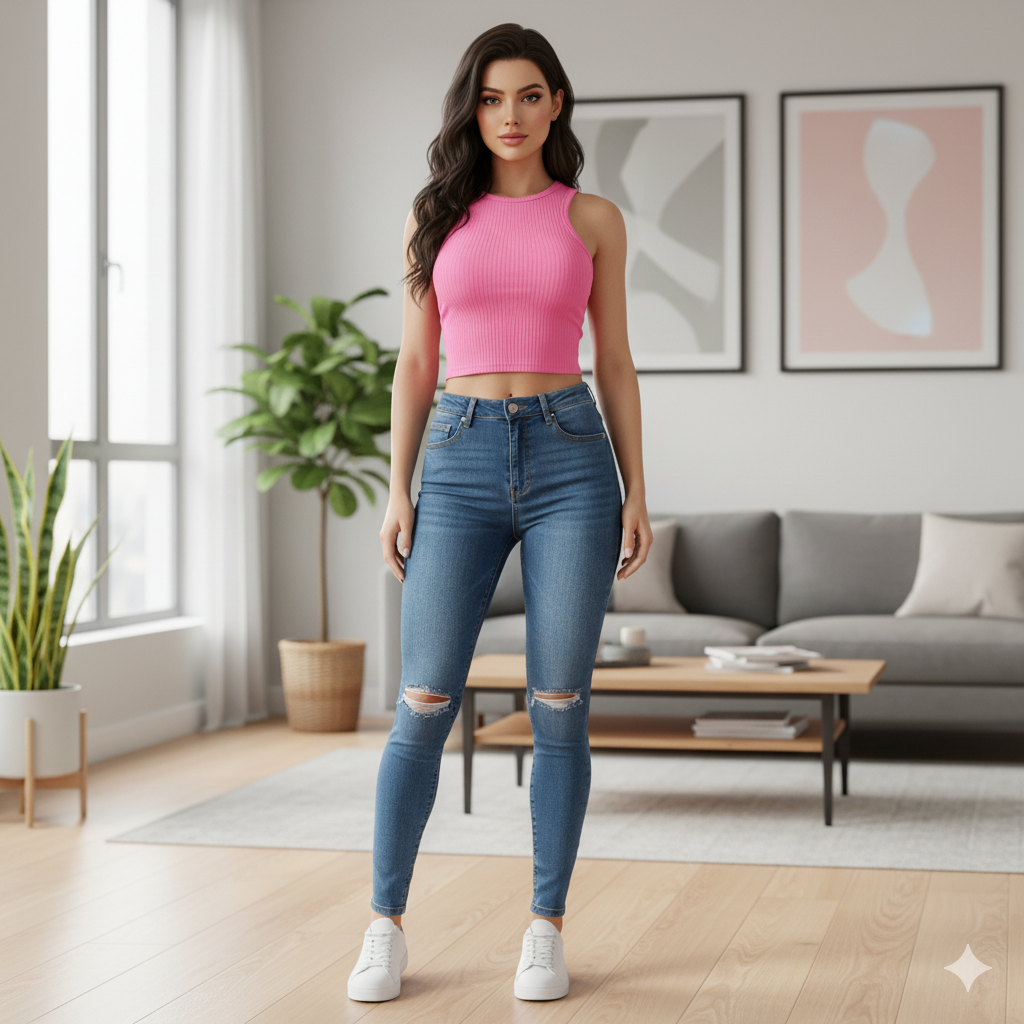 CAMISETA MANGA SISA MUJER - REF 3
