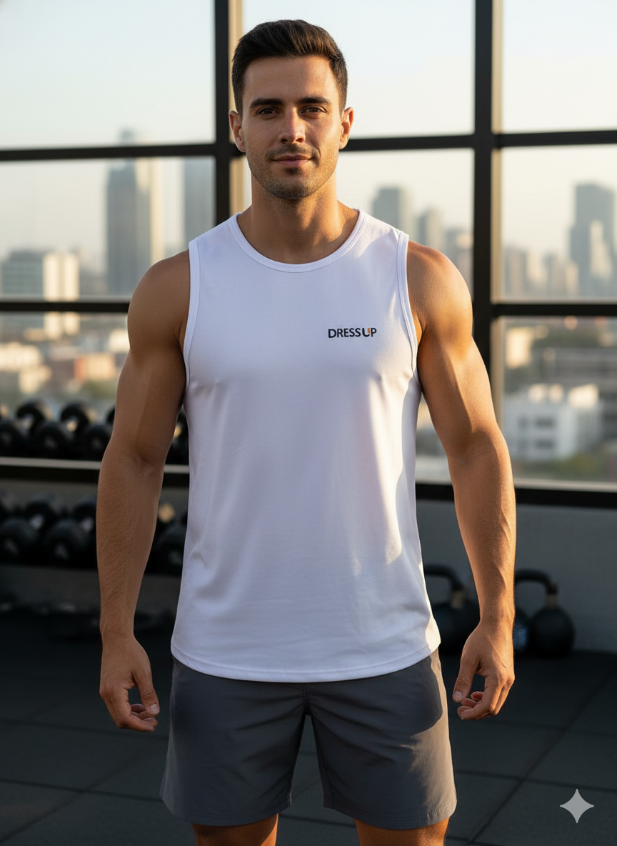 CAMISILLA HOMBRE COLOR BLANCO (LY BALADA) - REF 21