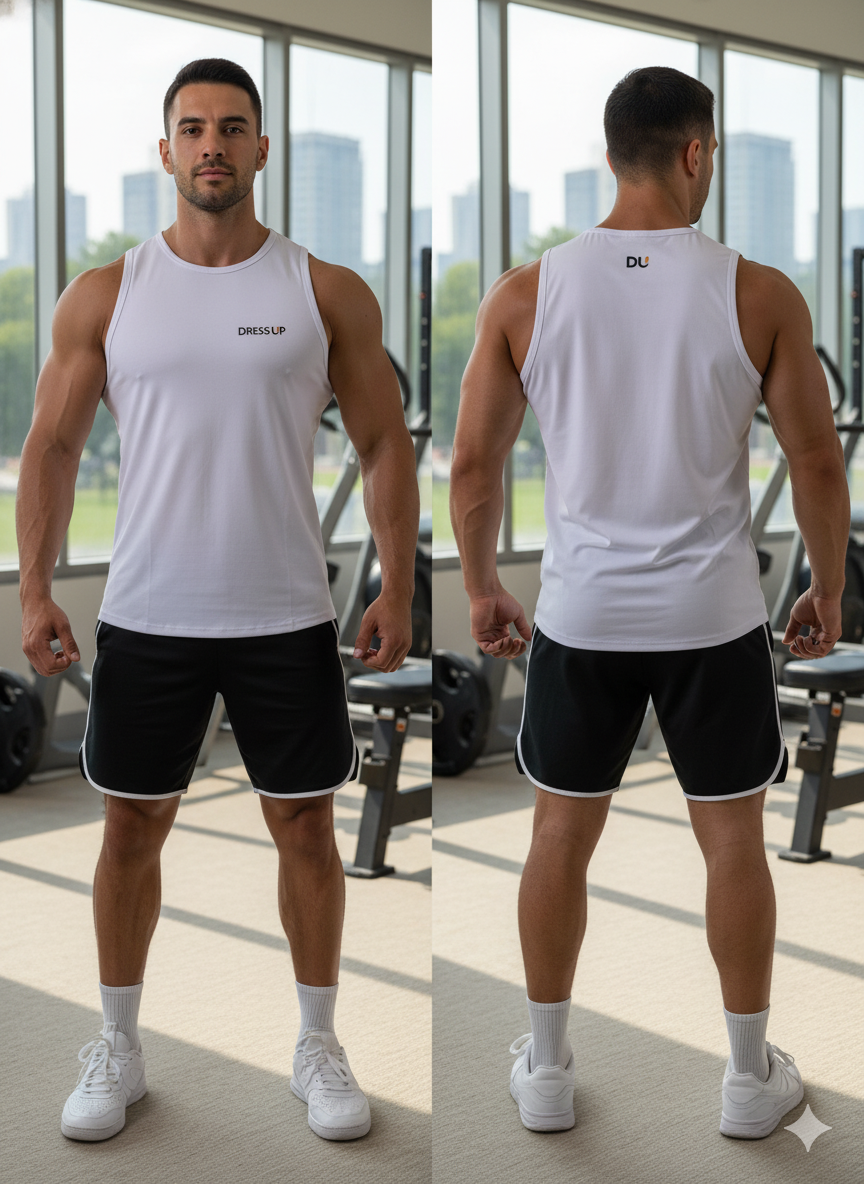 CAMISILLA HOMBRE COLOR BLANCO (LY BALADA) - REF 21