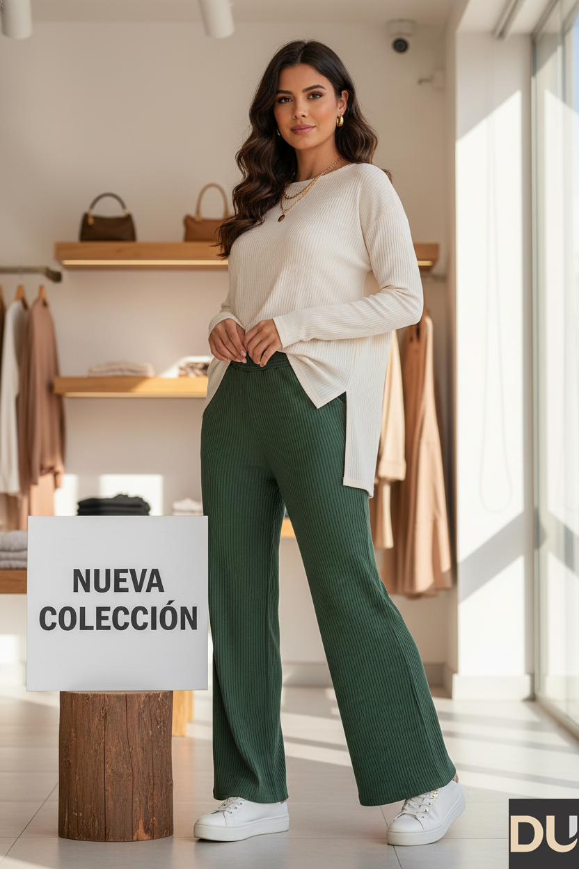 PANTALONES RIB - REF 133