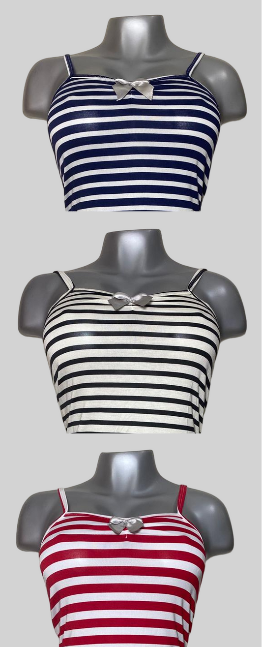 PIJAMA BATOLA DAMA RAYAS - REF 14